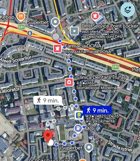 Garsonieră semidecomandată în Dristor