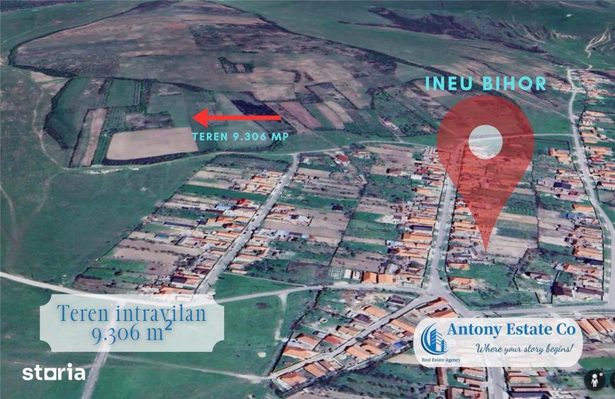 Teren de 9306 mp, în Ineu