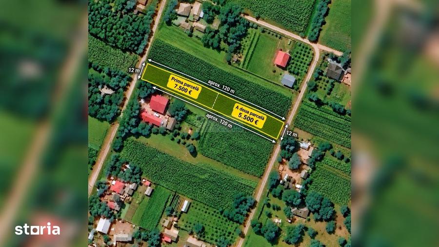 Teren de 1500 mp, în Hilișeu-Horia