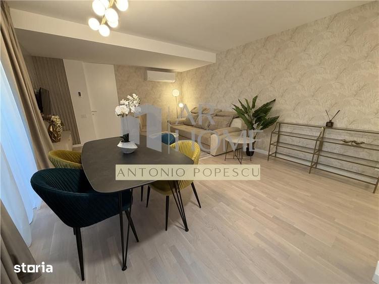 Apartament cu 3 camere, mobilat în Republicii