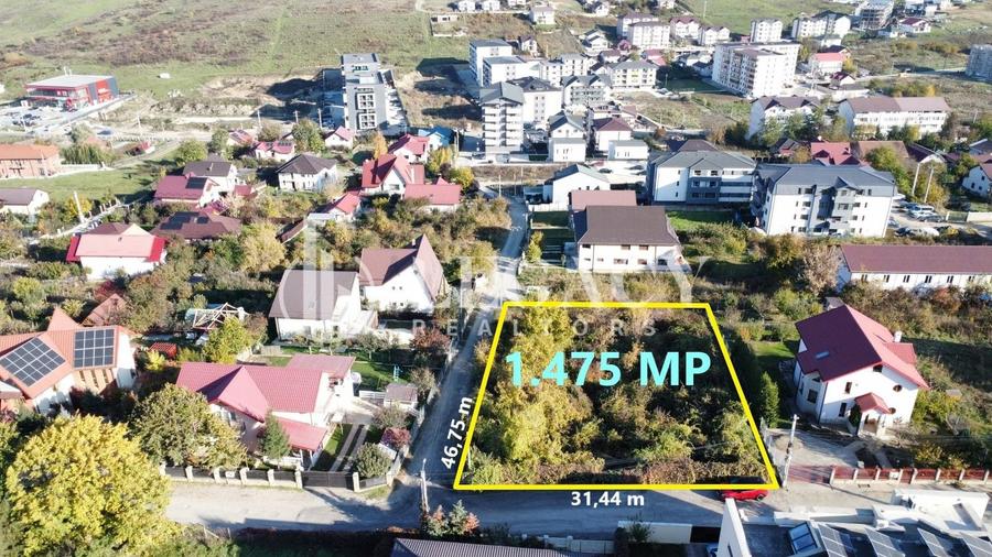 Teren Construcții intravilan de 1475 mp, în Vișan