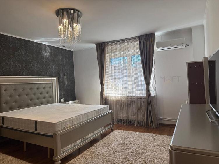 Apartament cu 4 camere decomandat, mobilat în Barbu Văcărescu