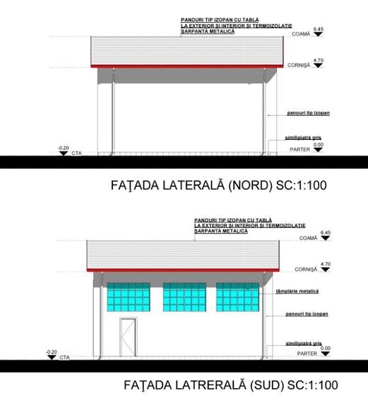 Spațiu comercial, 100 mp în Romanești