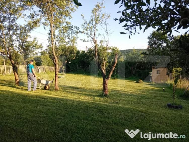 Teren + cabana pe piloi, 661 mp, zona Almasu Sec - 10
