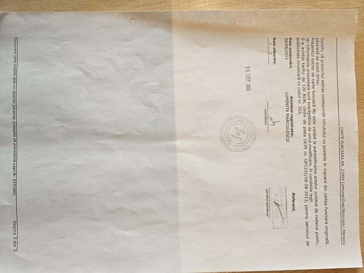 Teren de 633 mp, în Exterior Vest