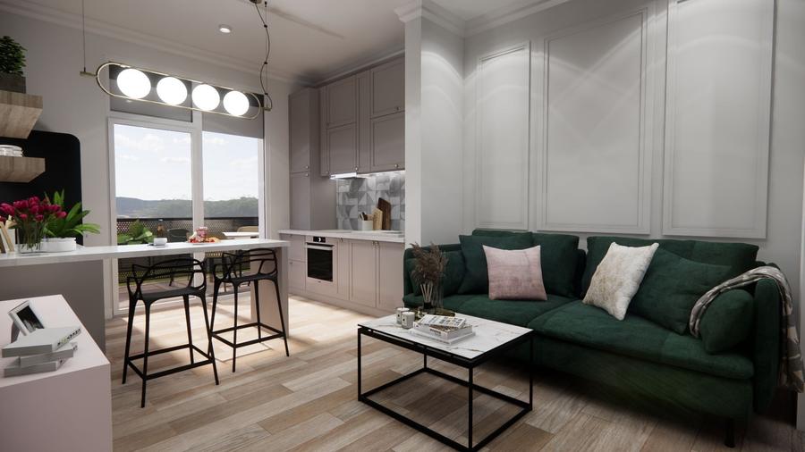 Apartament cu 2 camere decomandat în UTA