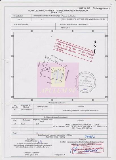 Imobil central inchiriat integral, Armeneasca 23 | Investitie - 2