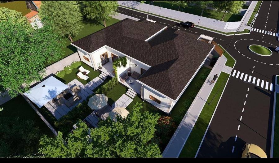 Casă cu 4 camere cu Teren 325 Mp în Giroc