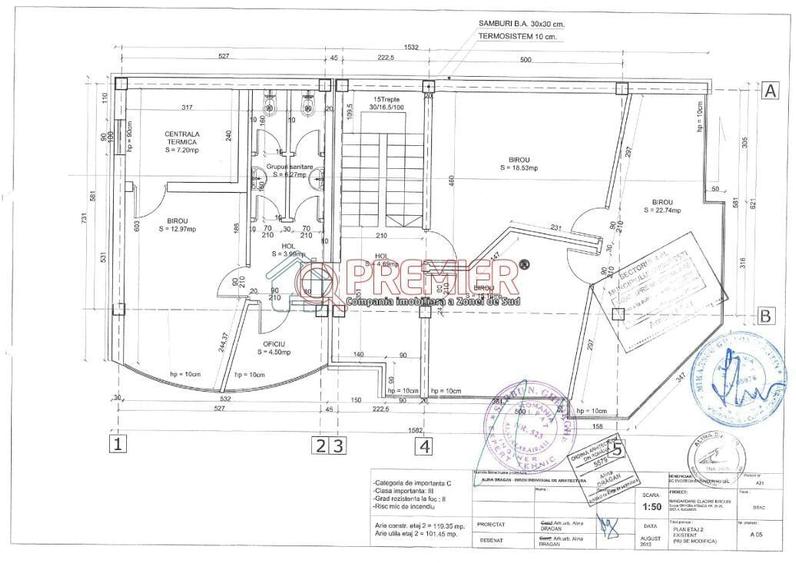 Spațiu comercial, de 924 mp, în Brâncoveanu