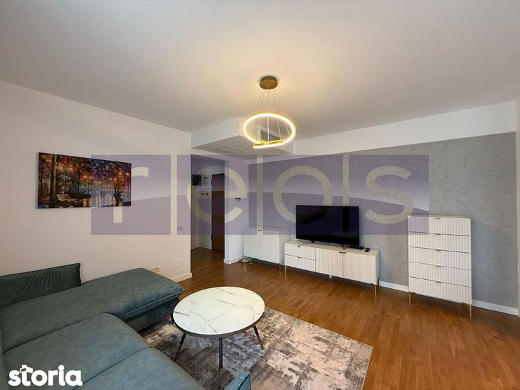 Apartament cu 2 camere, mobilat în Băneasa