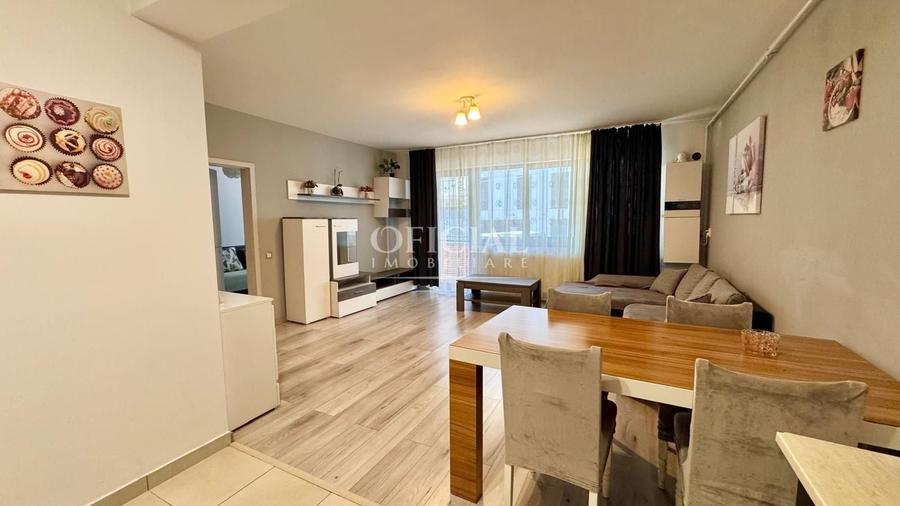Apartament cu 2 camere semidecomandat, mobilat în Florești