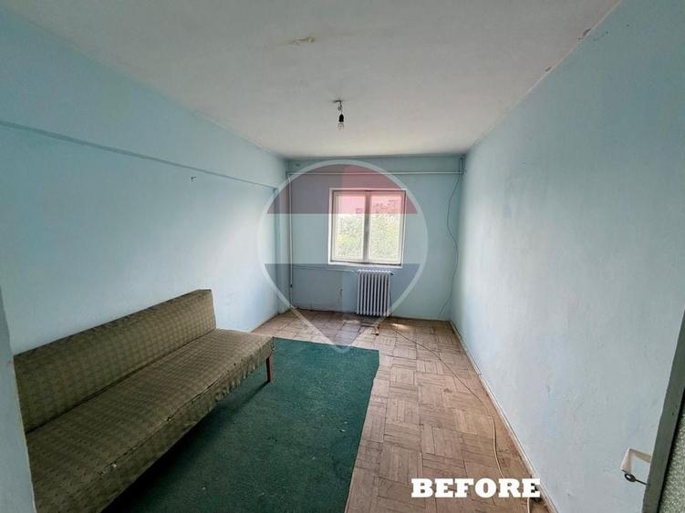 Apartament cu 3 camere decomandat în Brăilei