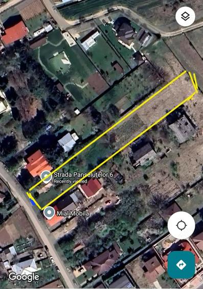 Teren de 542 mp, în Snagov