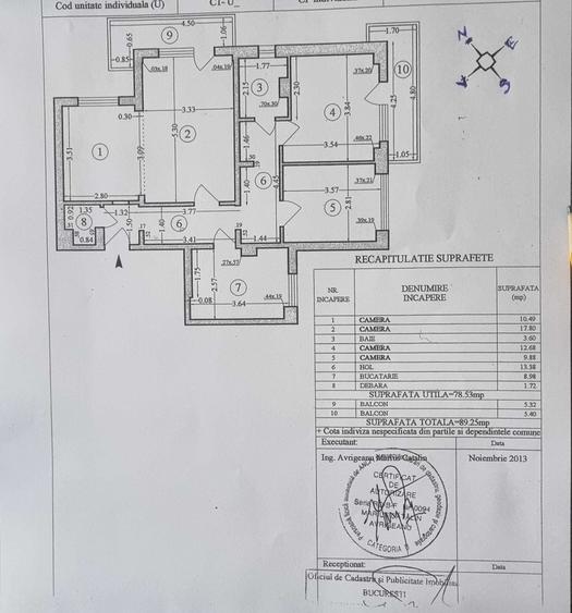 Apartament cu 4 camere decomandat în Lacul Tei