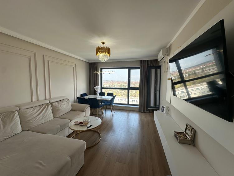 Apartament cu 2 camere, mobilat în Pipera