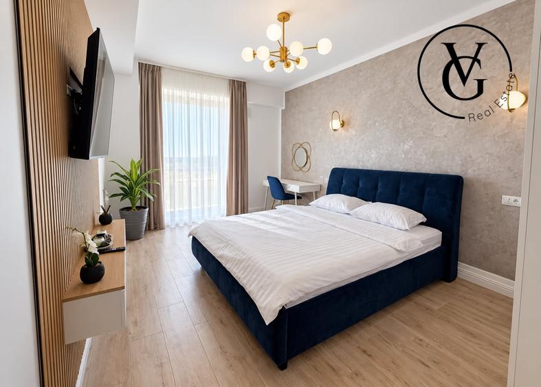 Apartament cu 2 camere decomandat, mobilat în Universitate