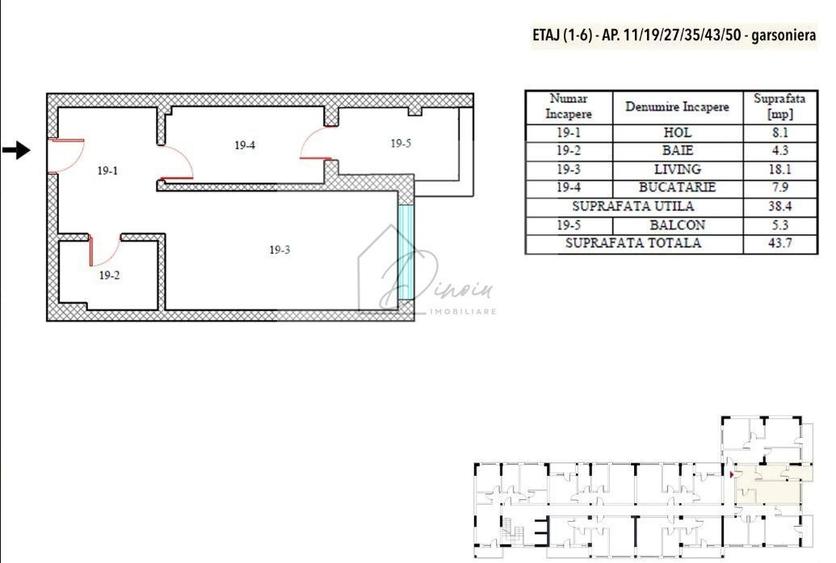 Garsoniera Premium Zona Metalurgiei I Predare imediata I COMISION 0% - 3