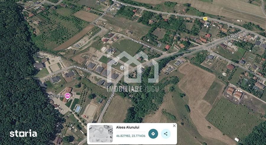 Teren Premium 926 mp in Jucu de Sus | Zona Exclusivista langa Padure - 1