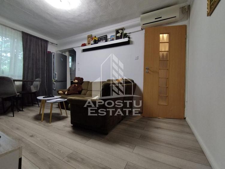 Apartament cu 3 camere semidecomandat, mobilat în Șagului