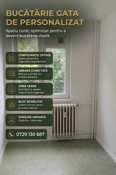 Apartament cu 3 camere semidecomandat în Valea Ialomiței