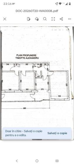 Apartament cu 3 camere decomandat în Sârbi