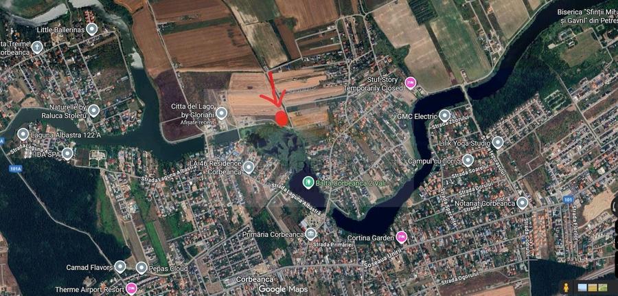 Teren Construcții intravilan de 3572 mp, în Corbeanca
