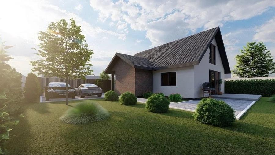 Casă cu 5 camere cu Teren 520 Mp în Chișoda
