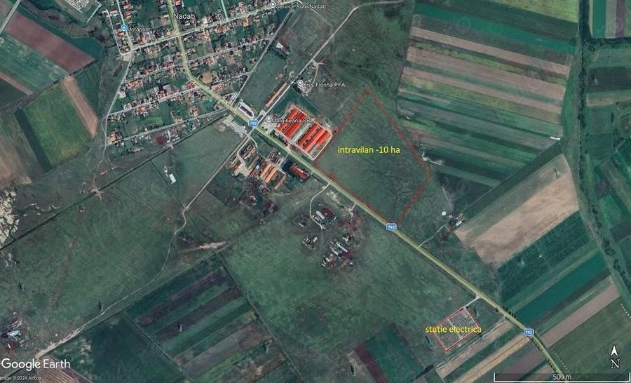 Teren de 100000 mp, în Nădab