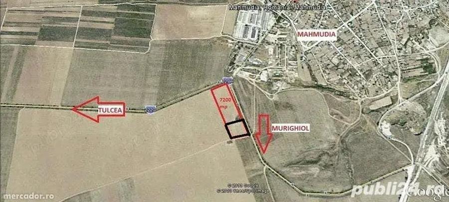 Teren de 1800 mp, în Mahmudia