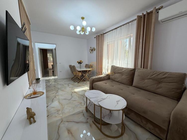 Apartament cu 2 camere semidecomandat, mobilat în Metalurgiei