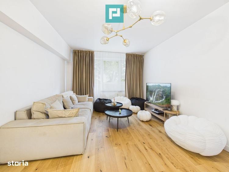 Apartament cu 2 camere semidecomandat, mobilat în Dorobanți