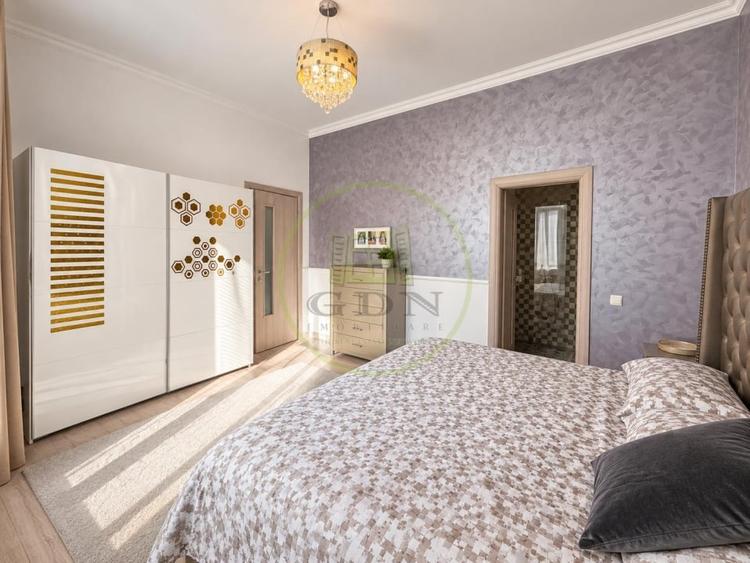Apartament cu 3 camere semidecomandat, mobilat în Dămăroaia