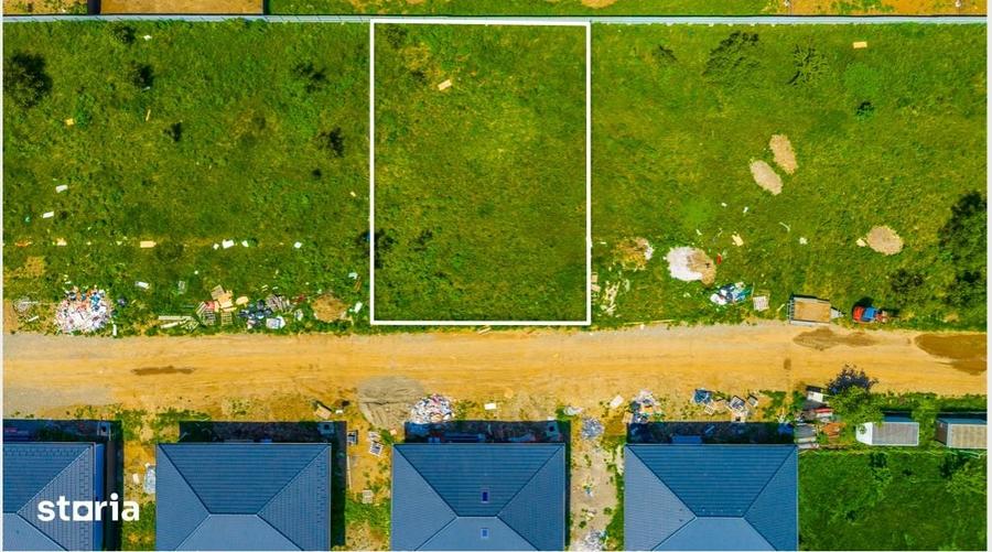 Teren de 550 mp, în Tărlungeni
