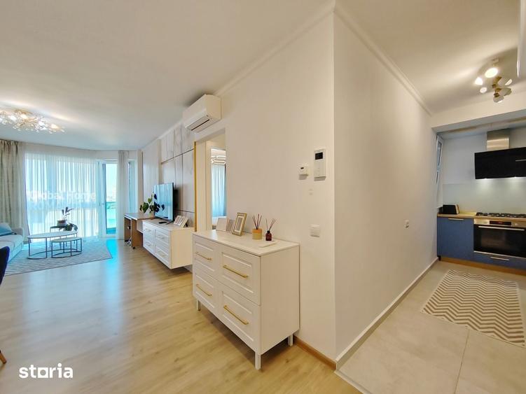 Apartament cu 2 camere semidecomandat în Tei