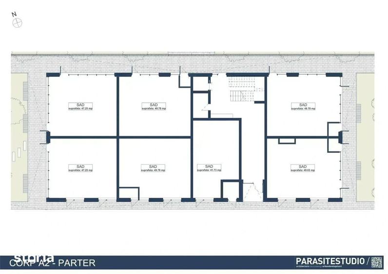 Spațiu comercial, de 49.78 mp, în Pârneava