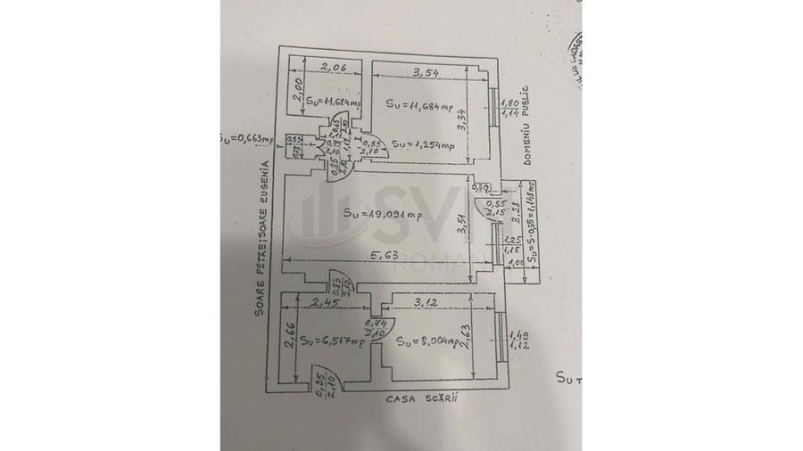 Apartament cu 2 camere semidecomandat în Obor