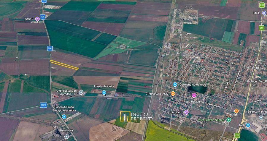 Teren agricol extravilan de 15000 mp, în Exterior Nord