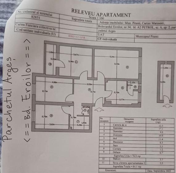 Spațiu comercial, de 79 mp, în Central