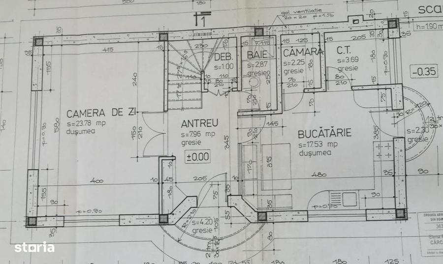 Casa cu 6 camere in Buna Ziua, curte 400 mp, birou sau locuinta! - 4
