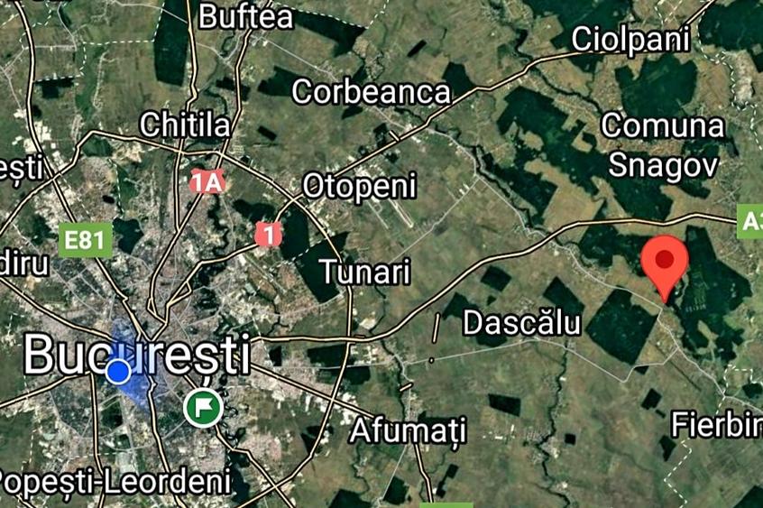Teren agricol extravilan de 2000 mp, în Grădiștea