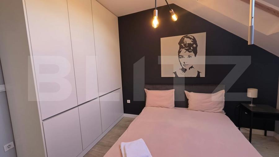 Apartament cu 2 camere semidecomandat, mobilat în Nord