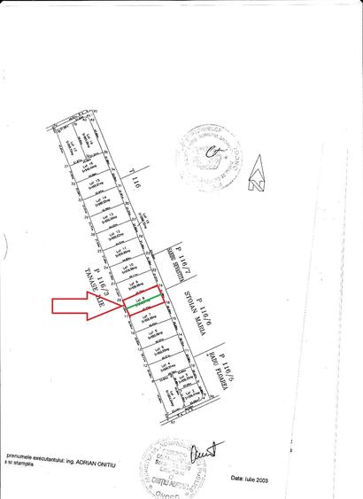 Teren Construcții intravilan de 525 mp, în Băneasa
