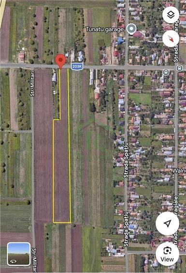 Teren intravilan de 9446 mp, în Vadu Pașii