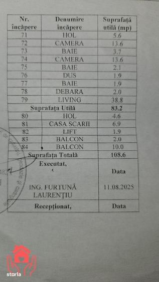 Apartament cu 3 camere în Romană