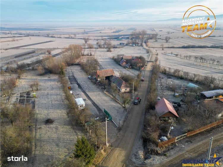 Teren de 1120 mp, în Boroșneu Mare