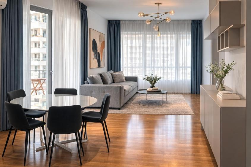 800 Euro + TVA | Apartament 2 camere – Luxuria Residence - 1