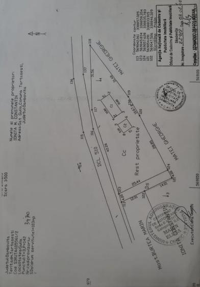 Teren Construcții intravilan de 1000 mp, în Central