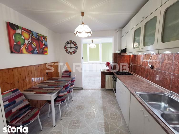 Apartament cu 3 camere decomandat, mobilat în Griviței
