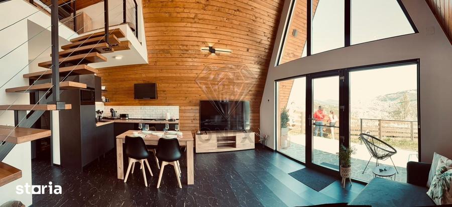 Casa A-Frame de vanzare | Valea Doftanei, Tesila | Constructie 2024 | - 16