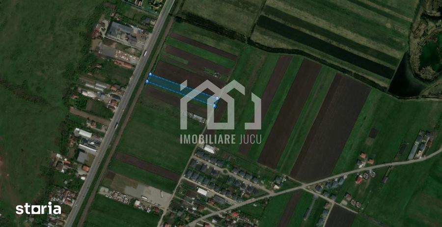 Teren de 4227 mp, în Jucu